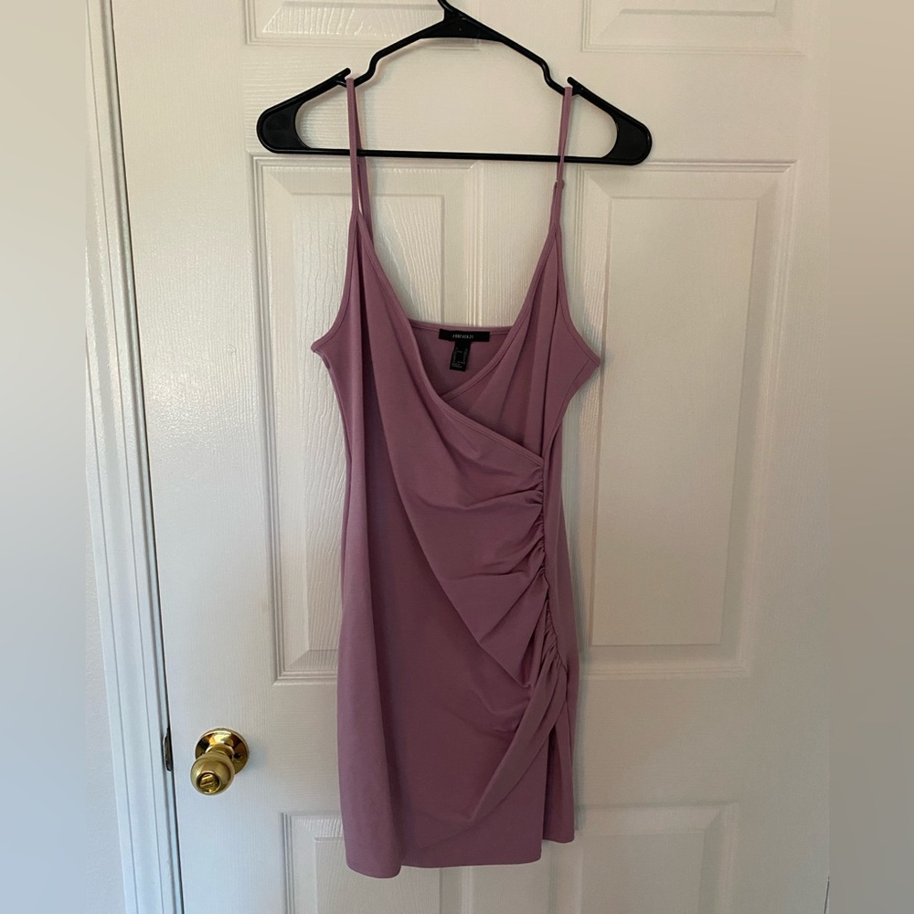 Lilac flattering dress
